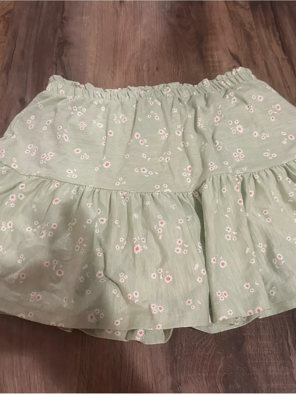 Kids Floral Ruffle two piece set